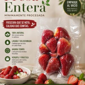 Fresa Entera al Vacío