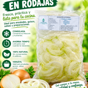 CEBOLLA CABEZONA BLANCA EN RODAJAS